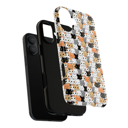 Kitty Crowd - Phone case