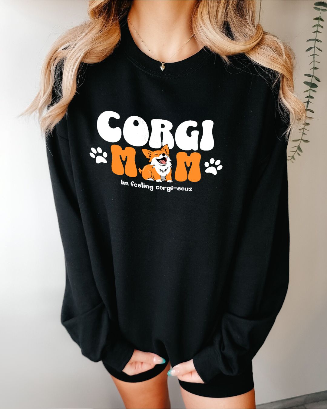 Corgi Mom