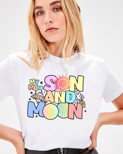 Sun & Moon Mom - TShirt