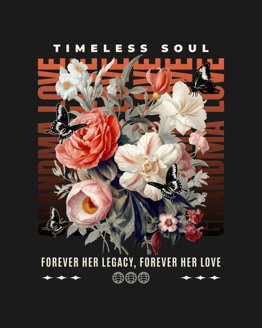 Timeless Soul Floral (Back)