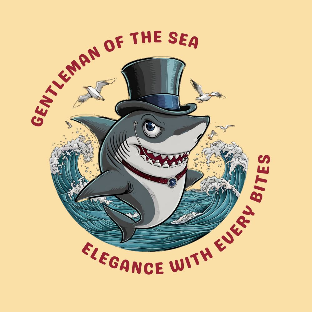 Shark with Top Hat