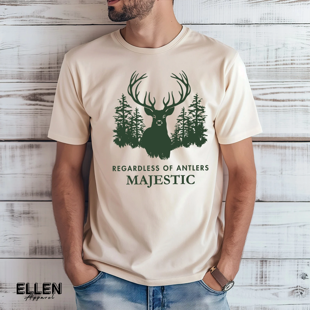 Majestic, regardless of antlers