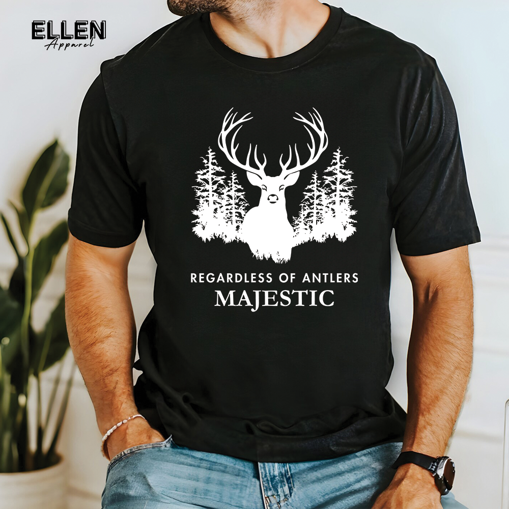 Majestic, regardless of antlers