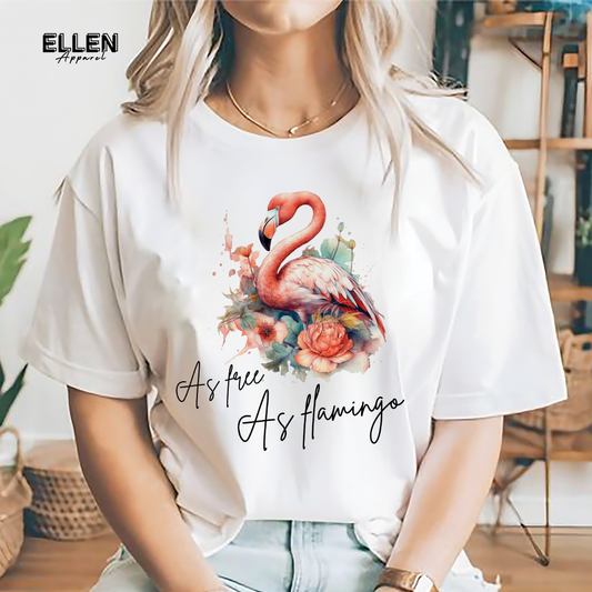 As free as flamingo