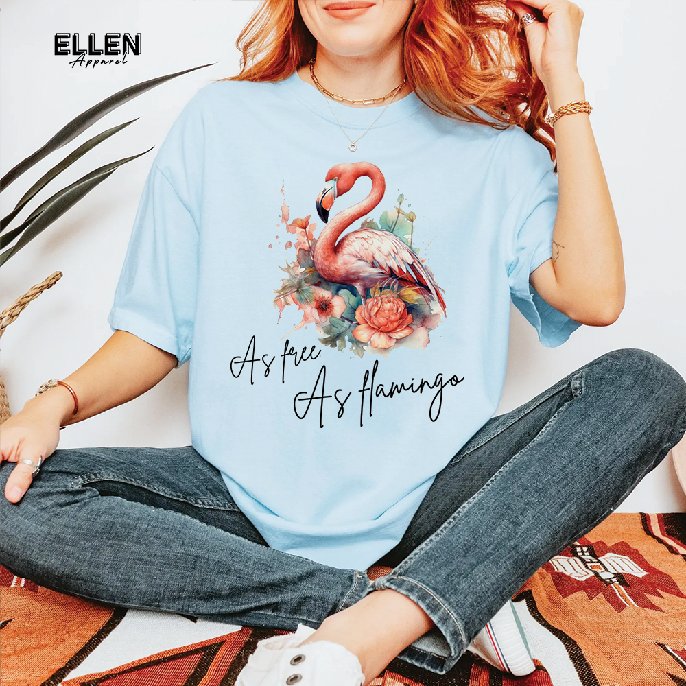 As free as flamingo