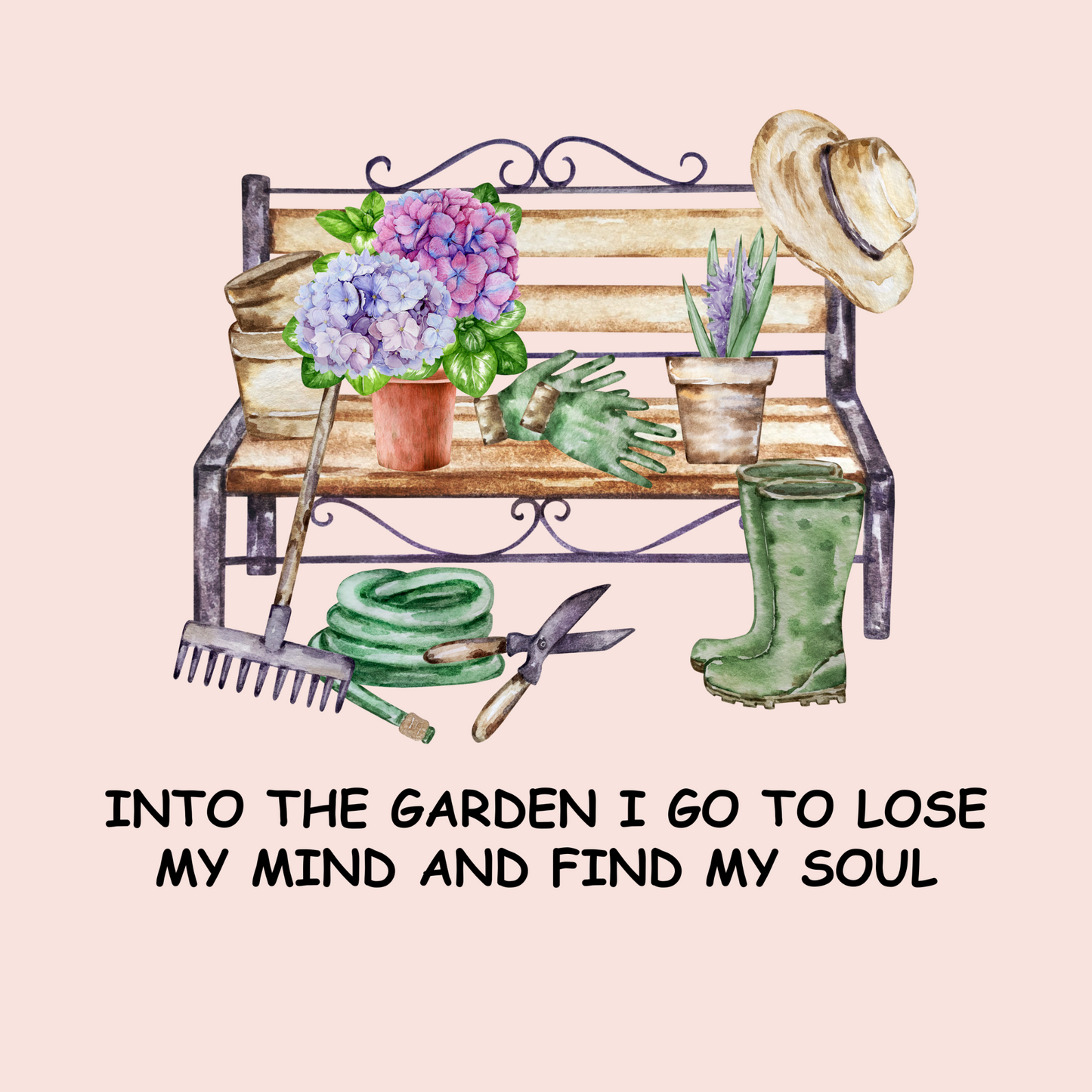 Into the garden I go