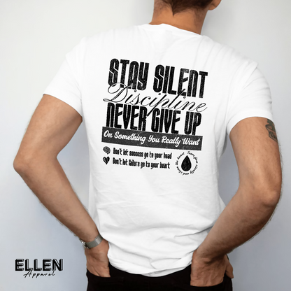 Discipline: Stay Silent (Back)