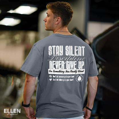 Discipline: Stay Silent (Back)
