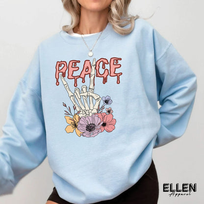 Peace - Skeleton hand