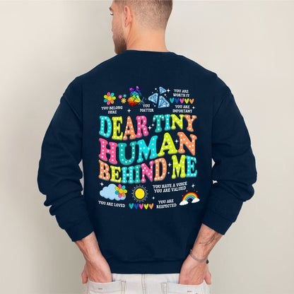 Dear Tiny Human Behind Me