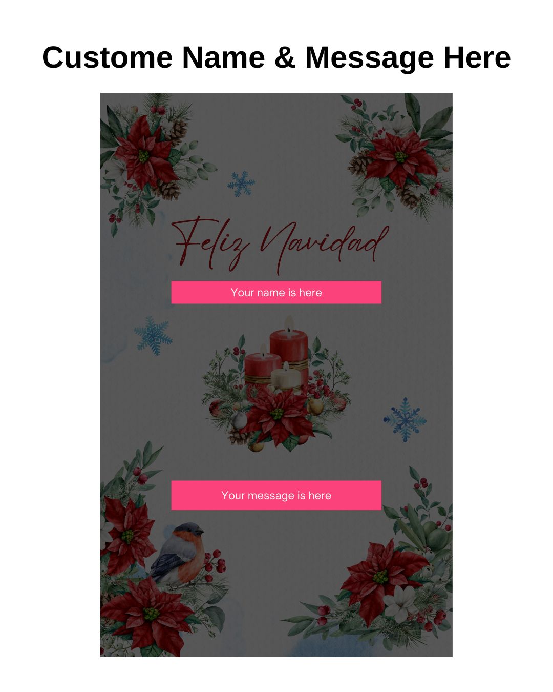 Feliz Navidad Elegance