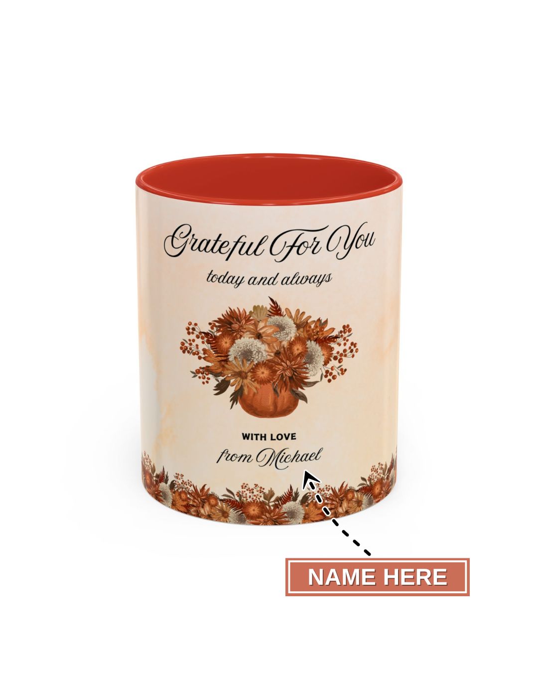 Grateful for you, today and always (Personalized)
