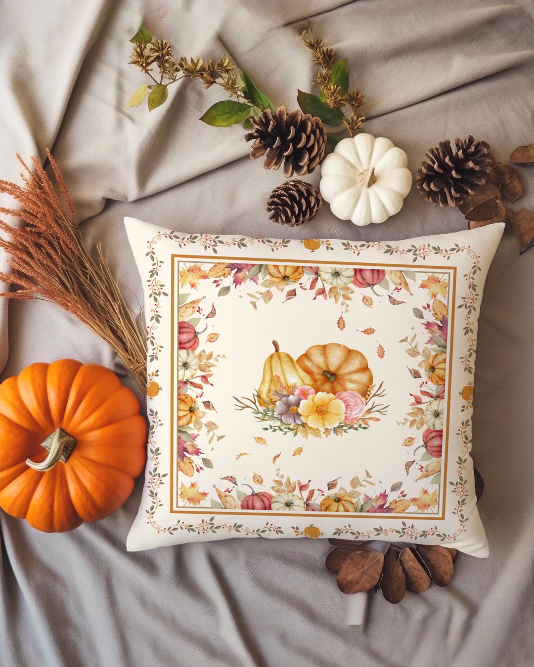 Vibrant Autumn Pumpkin