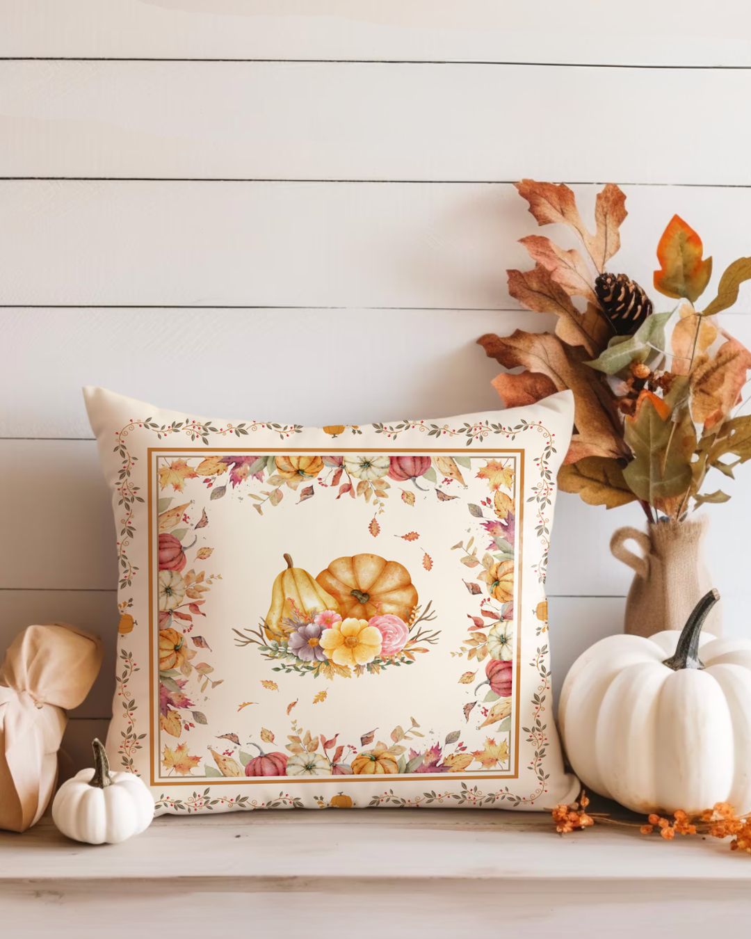 Vibrant Autumn Pumpkin