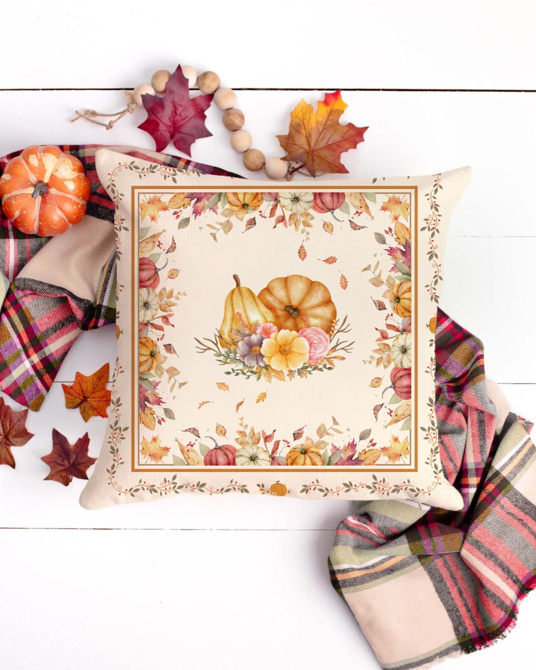 Vibrant Autumn Pumpkin