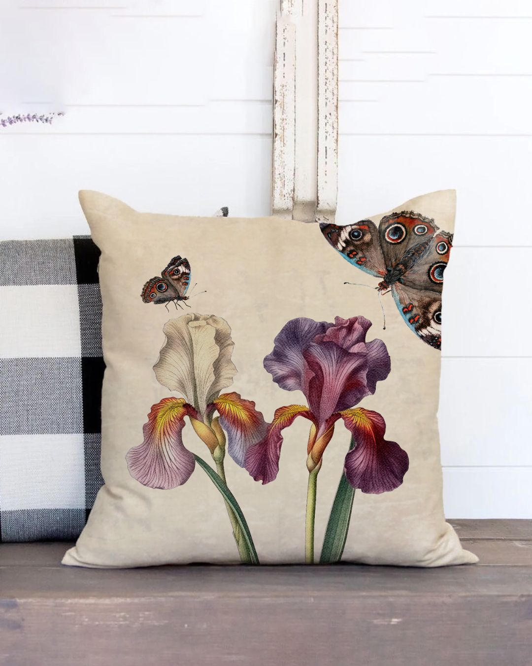 Iris and Butterfly