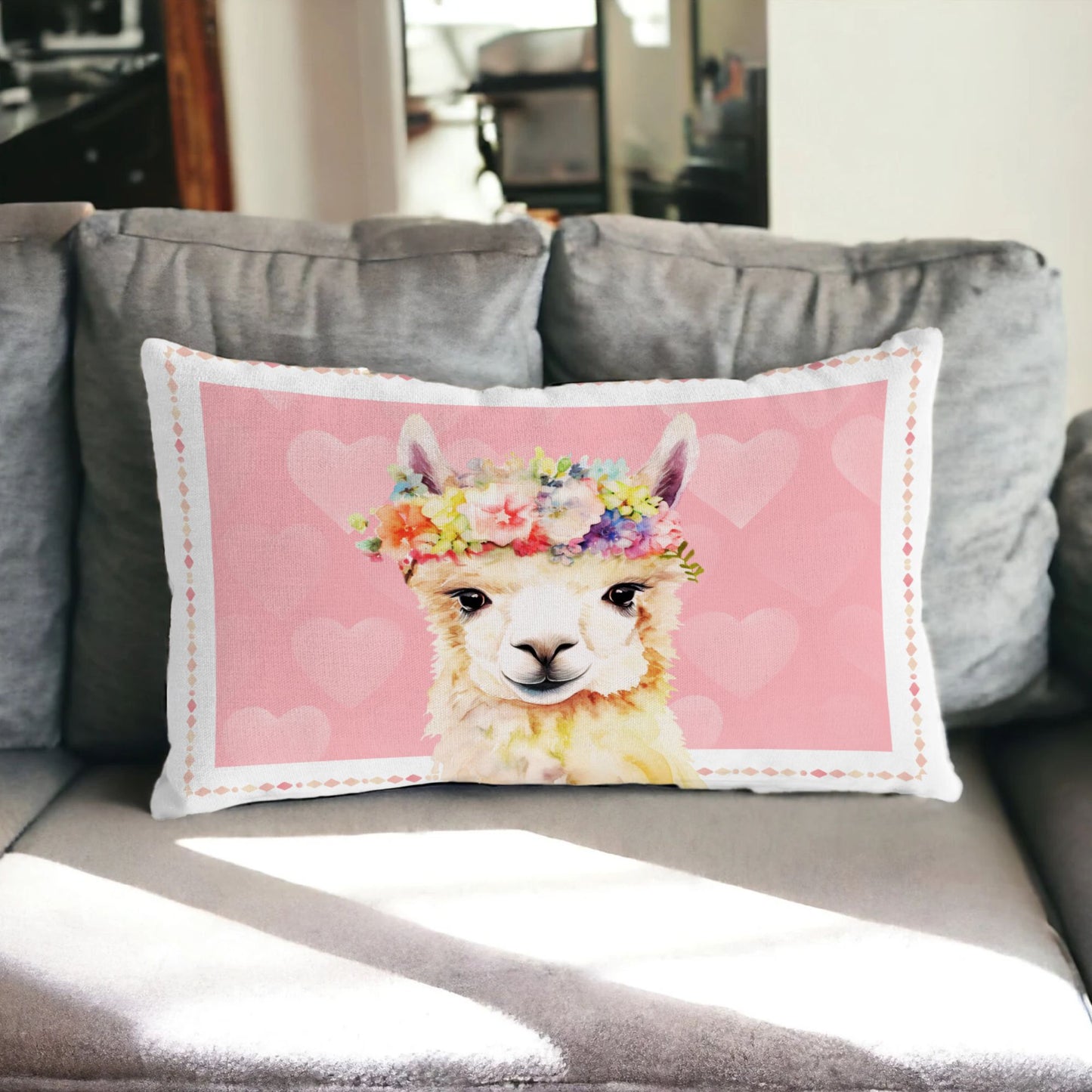 Llama Love Throw