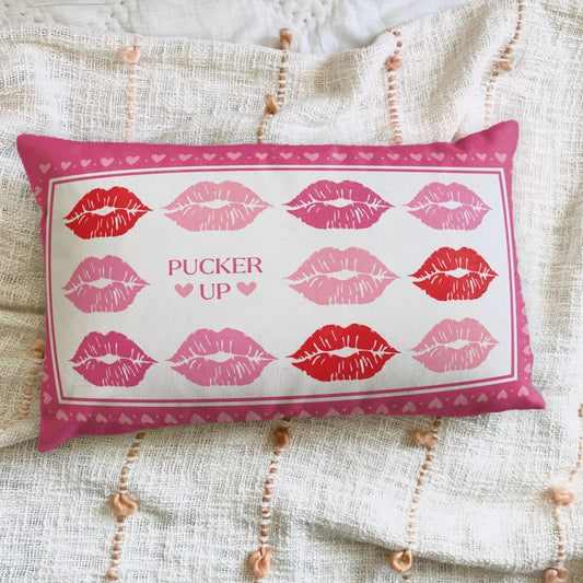Pucker Up Watercolor Lips