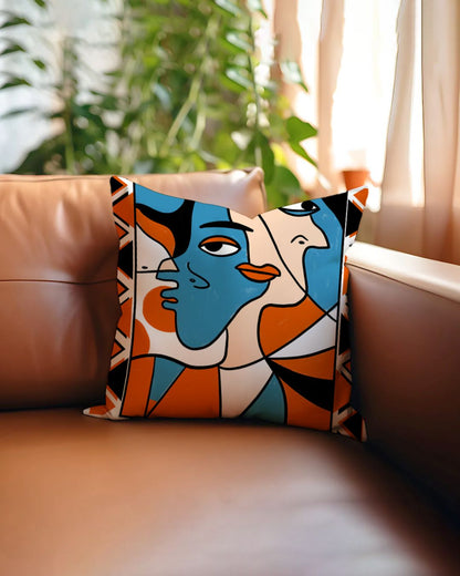Face the World Pillow