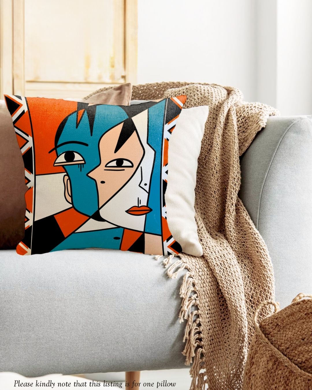 Fractured Reality Pillow