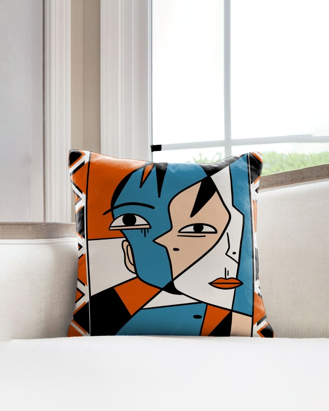 Fractured Reality Pillow