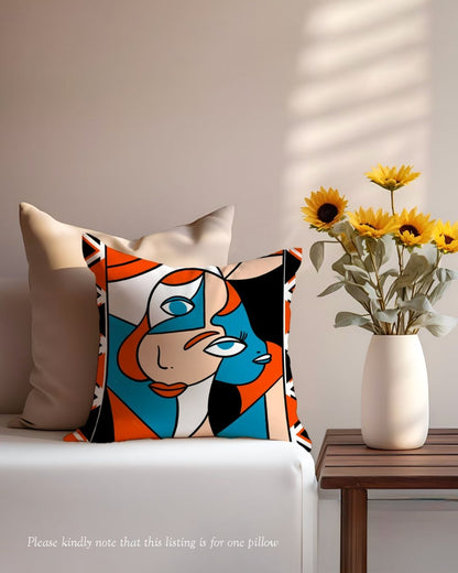 Facets of Femininity Pillow