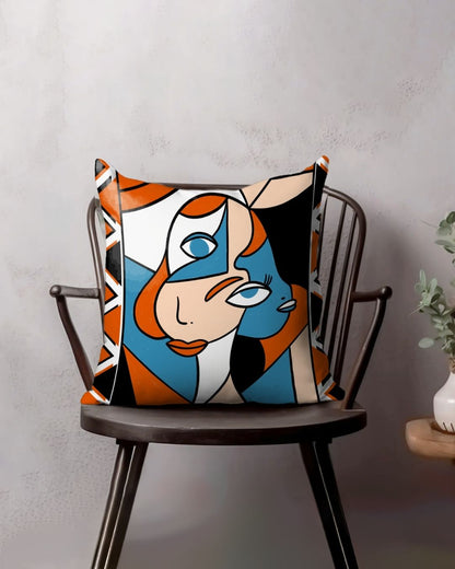 Facets of Femininity Pillow