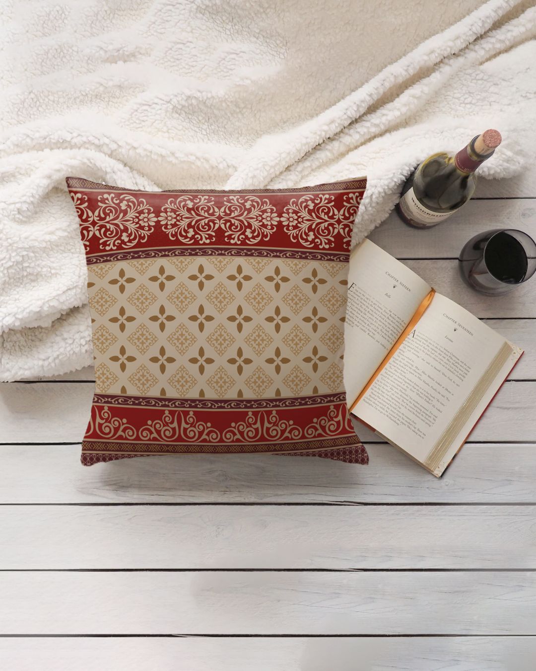 Imperial Elegance Baroque Pillow