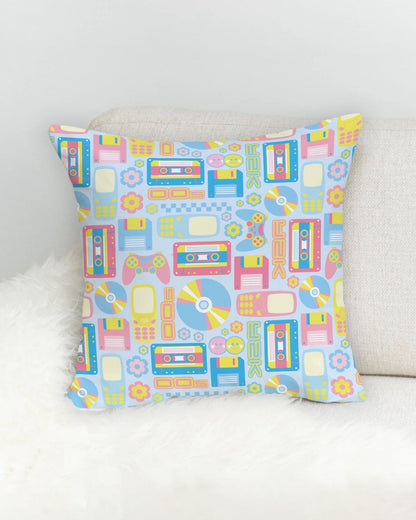 2000s Nostalgia Throw Pillow