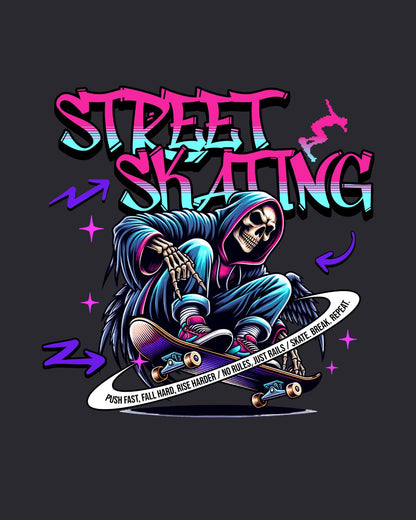 Street Skating Grim Reaper
