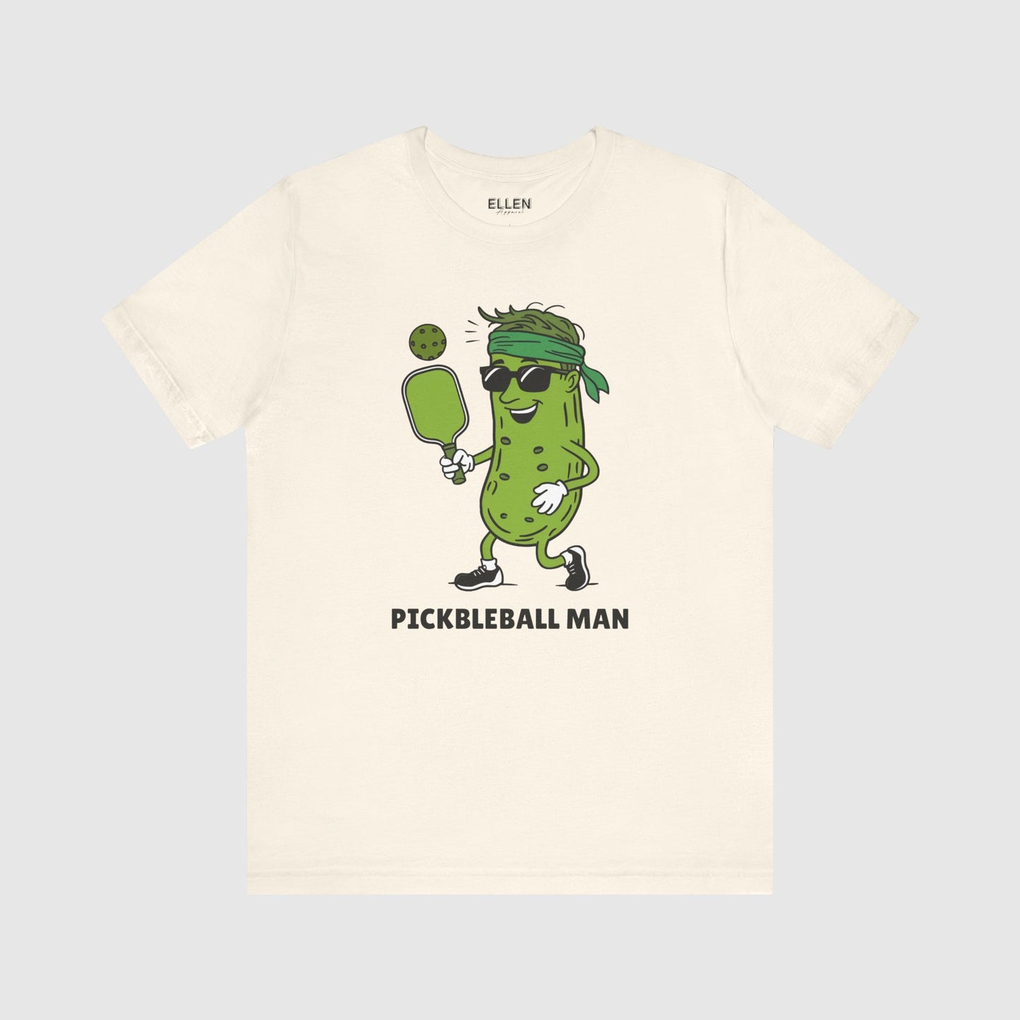 Pickle Pickleball Man