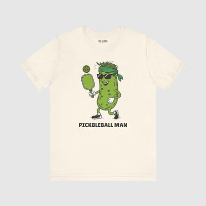 Pickle Pickleball Man