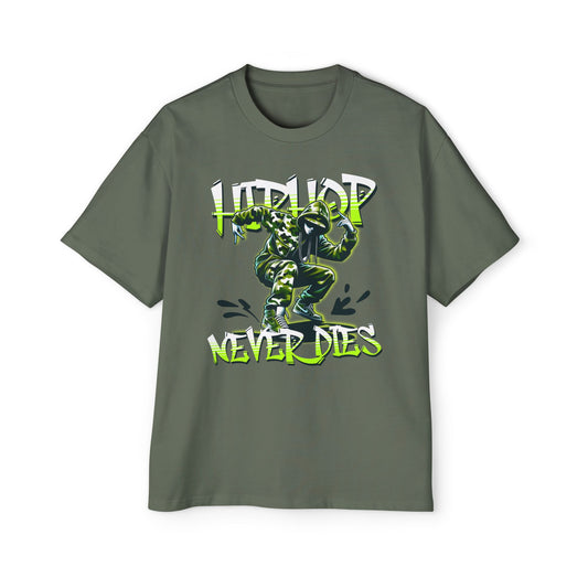 Hiphop never dies Oversized Tee