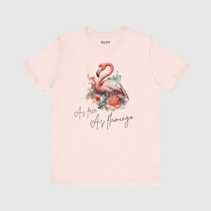 As free as flamingo
