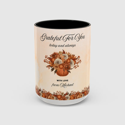 Grateful for you, today and always (Personalized)