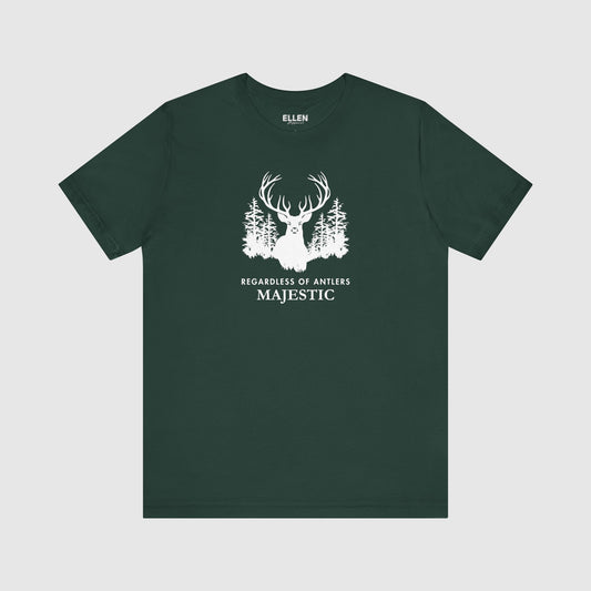 Majestic, regardless of antlers