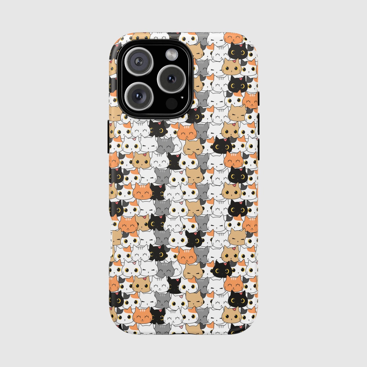 Kitty Crowd - Phone case