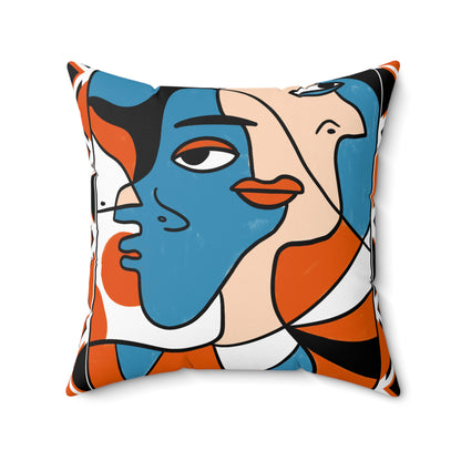 Face the World Pillow
