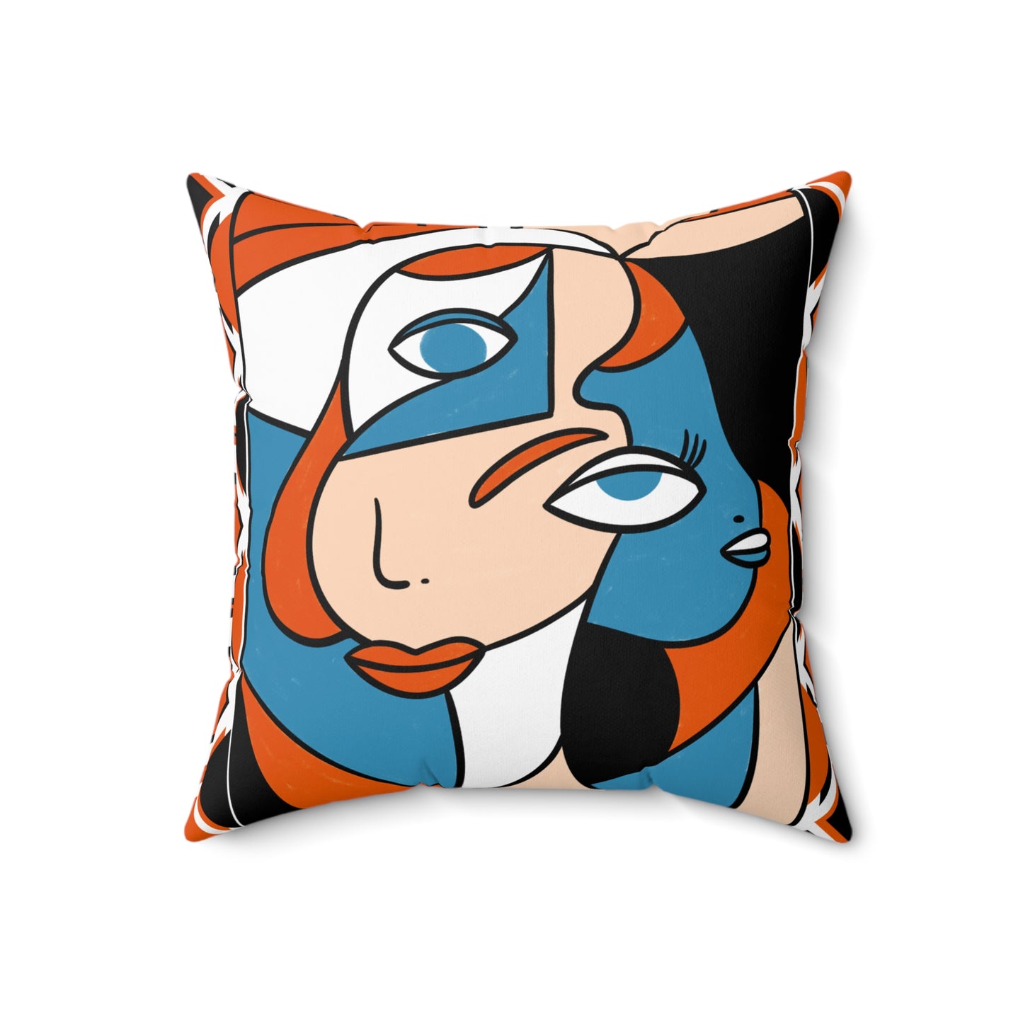 Facets of Femininity Pillow