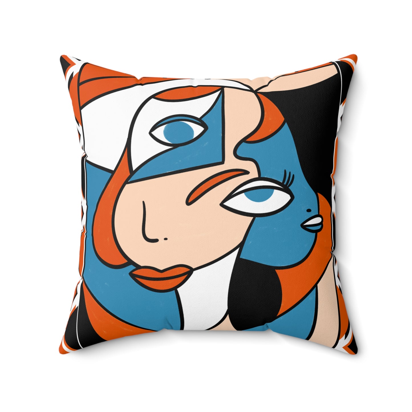 Facets of Femininity Pillow